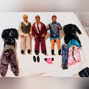 Men's Fashion Doll Set with Accessories